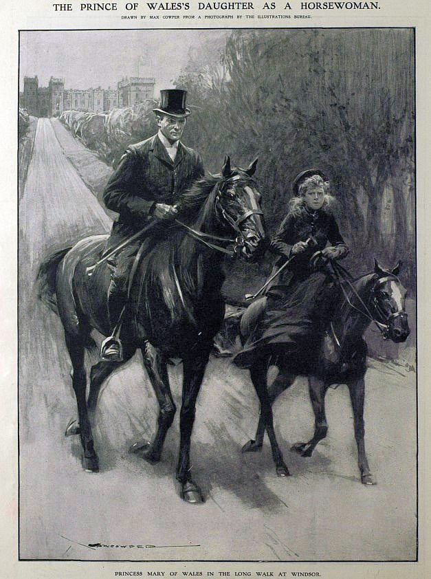 Prince of Wales daughter riding
